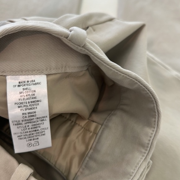 Theory Straight Trouser Khaki - Picture 9 of 9